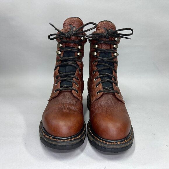 Georgia‎ Men\'s Size 8 Carbo-Tec LT Waterproof Lacer Work Boots